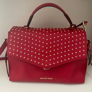 Michael Kors Red Bristol bag